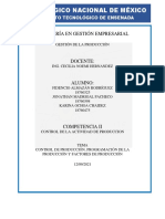 Sistemas de Planeación y Control de Manufactura