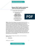 X-FEM For Abaqus (XFA) Toolkit For Automated Crack Onset and Growth Simulations