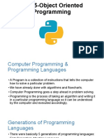 Unit 5-Object Oriented Programming