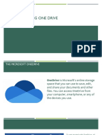 Understanding One Drive