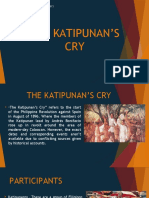 The Katipunan'S CRY: Readings in Philippine History