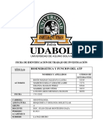 Bioenergetica y Funcion Del Atp - Bioquimica
