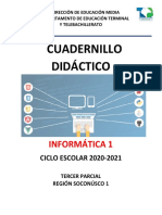 Cuadernillo de Informática I Tercer Parcial