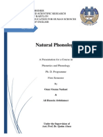 Natural Phonology Final