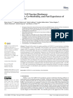 Predictors of COVID-19 Vaccine Hesitancy: Socio-Demographics, Co-Morbidity, and Past Experience of Racial Discrimination