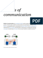 Models of Communication - Wikipedia