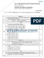 Automata Theory and Computability: Model Question Paper-1 With Effect From 2019-20 (CBCS Scheme)