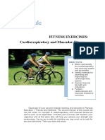 Fitness Exercises: Cardiorespiratory and Muscular Fitness: Objectives