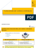 Sesión 1 - Funciones de Varias Variables-2020-1