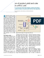 Optimisation of Product Yield and Coke Formation in A RFCC Unit