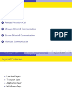 Layered Protocols: Wondimagegn D. (Aait) Distributed System Programming