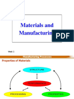 Week 2 Material and MANUFACTURING