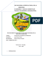 Informe 1 de Reconocimiento de Materiales en Acero Inox