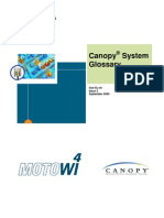 Canopy System Glossary: Sys-GL-en Issue 2 September 2006