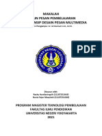 Prinsip Desain Pesan Multiedia (Richard E. Mayer)