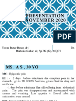 Case Presentation 26 NOVEMBER 2020