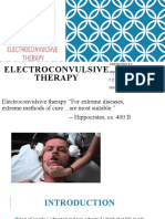 Electroconvulsive Therapy: Presented By: Shweta Surwase F.Y. M.Sc. (Mental Health Nursing) MIMH, Pune