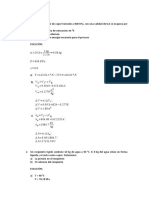 Termodinámica Ejercicios Final