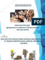 Nom-036-Stps-2018 Factores de Riesgo Ergonomico en El Trabajo Identificacion, Análisis, Prevención y Control-1