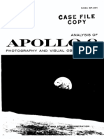 Analysis of Apollo 8 Photography and Visual Operation