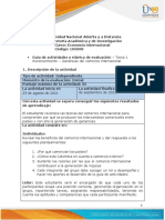 Guía de Actividades y Rúbrica de Evaluación - Unidad 1 - Tarea 1 - Reconocimiento Ganancias Del Comercio Internacional