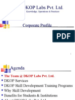 DKOP Labs Pvt. LTD.: Corporate Profile