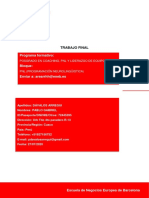 PNL (Programación Neurolingüistica) - Dávalos Arregui Pablo Gabriel