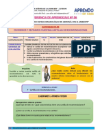 Actividad #03 - Experiencia 06 - Primer Grado-Grado - Elizabeth