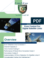 Error Control For Digital Satellite Links