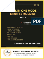 Vol 1 of MCQs E Magazine