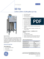 E4 Series 60 HZ: Reverse Osmosis Machine 2,200 To 13,200 Gallons Per Day