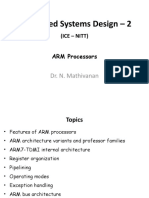 Embedded Systems Design - 2: Dr. N. Mathivanan