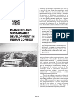 Planning and Sustainable Development in Indian Context: Unit III