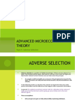 Adverse Selection