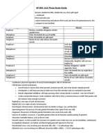 AP Bio Unit 3 Study Guide