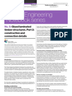 TEN 09 Glued Laminated Timber Structures Part 2 Construction and Connection Details