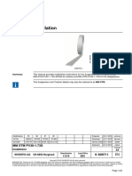 K609711 MM STM PV30 Installation