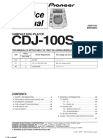 Service Manual CDJ-100S