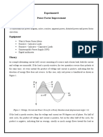 Experiment#3 Power Factor Improvement Objectives