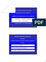 1 - Clasificación Productos Farináceos