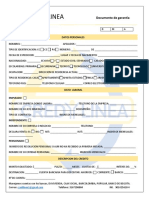 Documento de Garantia Credilinea