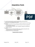 Integration Tools: Component Interfaces