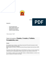 Cuarto Informe de Quimica Organica