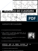 Alegato de Clausura