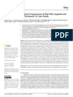 Life Cycle Cost Analysis Comparison of Hot Mix Asphalt and Reclaimed Asphalt Pavement: A Case Study