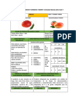 Ficha Técnica Del Cherry Mango