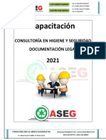 Manual Capacitacion CONSULTORIA EN HyS - DOCUMENTACIÓN LEGAL 2021