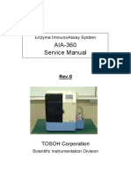 Aia-360 Service Manual: Enzyme Immunoassay System