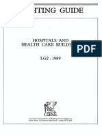 Cibse - Code Lighting For Hospitals (Editable)