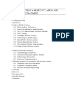 Unit - 1: Analyzing Market Situation and Competitor'S Strategies